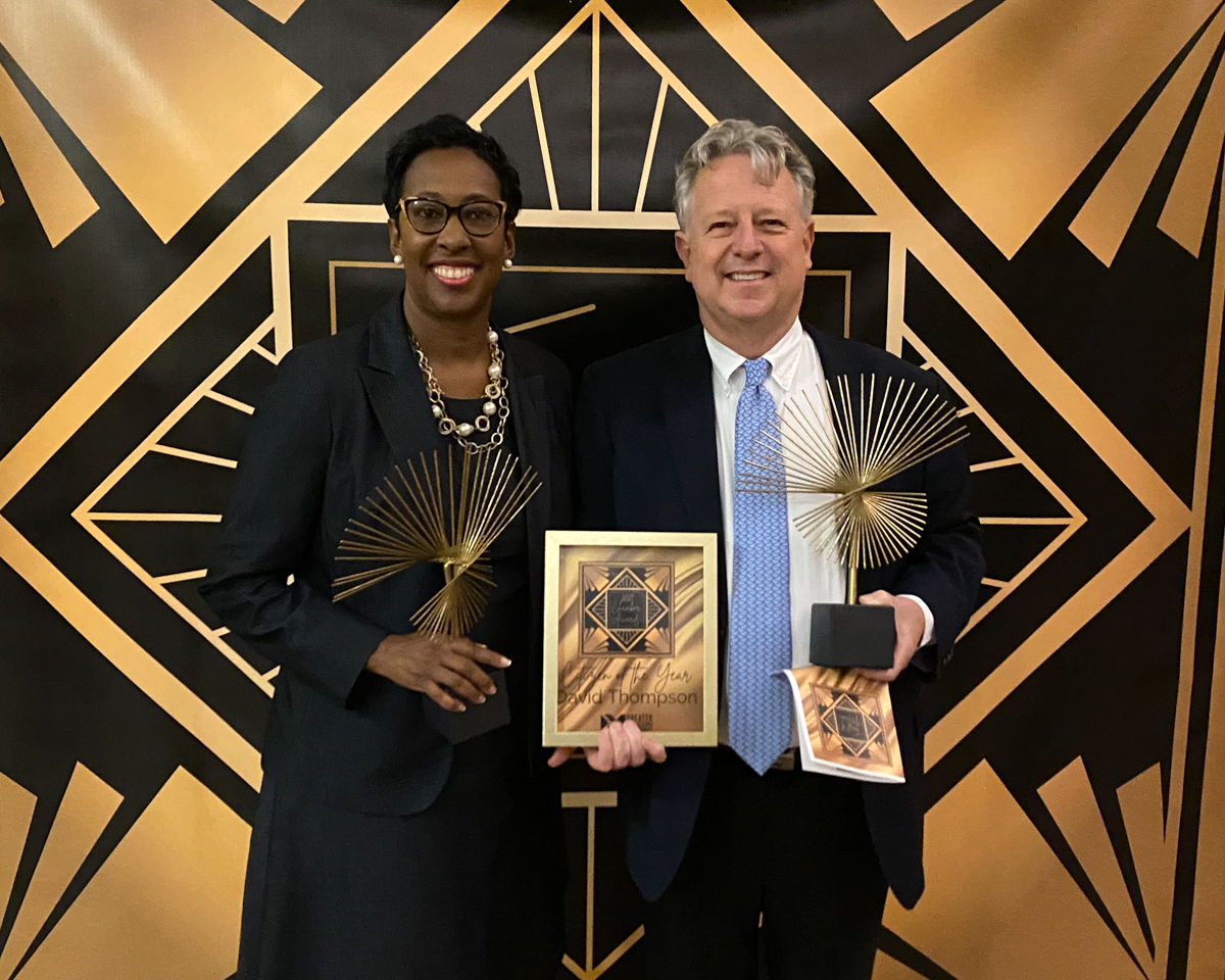 David Thompson and Verda Colvin, Co-Citizens of the Year